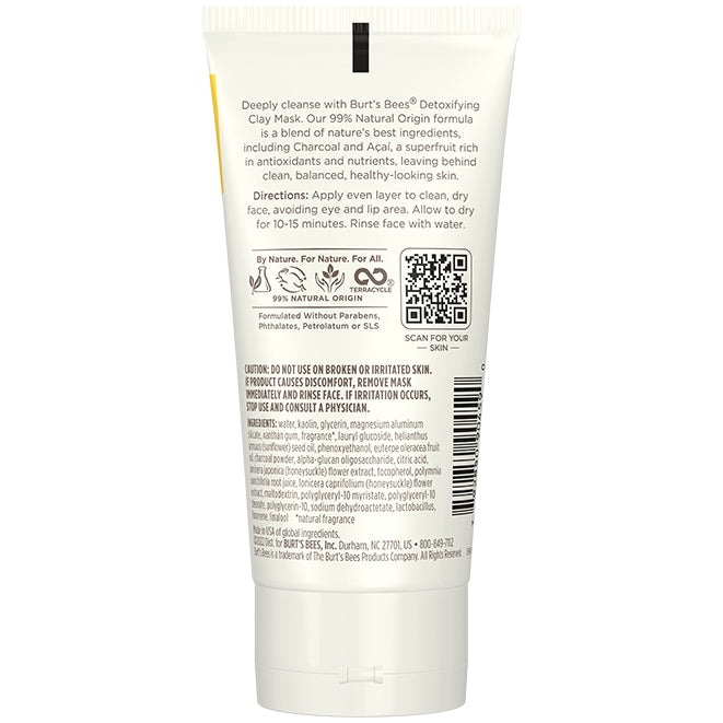 Detoxifying Clay Mask-2.5 oz